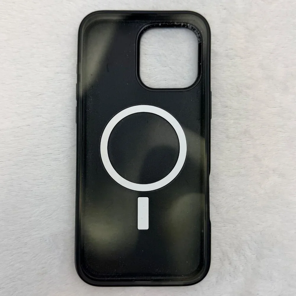 Otterbox iPhone 16 Pro Max Mag-Safe Flexible Phone Case Black & Clear